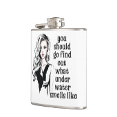 Wie riecht Unterwasser? Flachmann (Links)