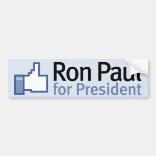 Wie Ron Paul Autoaufkleber