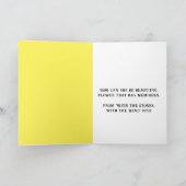 Wie Rose Niemals Karte (Innenseite)