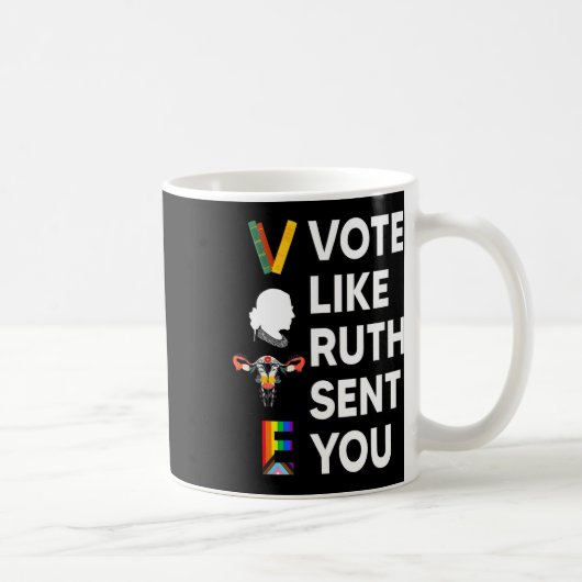 Wie Ruth dich geschickt hat Kaffeetasse (Rechts)