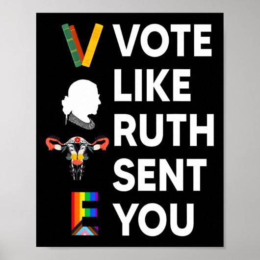 Wie Ruth dich geschickt hat Poster (Vorne)