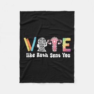 Wie Ruth Ihnen T-Shirt1 geschickt hat Fleecedecke