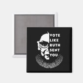 Wie Ruth Sent You - Feminist Magnet (Vorderseite/Rückseite)