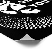 Wie Ruth Sent You - Feminist Poster (Ecke)