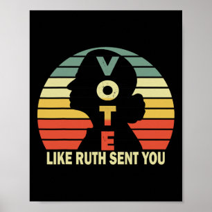 Wie Ruth Sent You - Feministische Frauen Vintages Poster