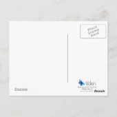 Wie sagt man Dinosauriernamen handgezeichnete Post Postkarte (Rückseite)