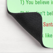 Wie Santa Mousepad aussehen (Ecke)