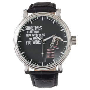 Wie schlecht Sie es Gewollt haben - CrossFit Motiv Armbanduhr