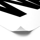 WIE SCHLECHT WILL DU ES? POSTER (Ecke)