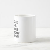 Wie schlimm ist die Wirtschaft im Moment? Kaffeetasse (Mittel)