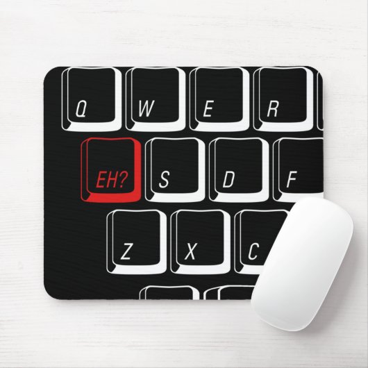 Wie Schlüssel - Schwarzes Mousepad (Mit Mouse)