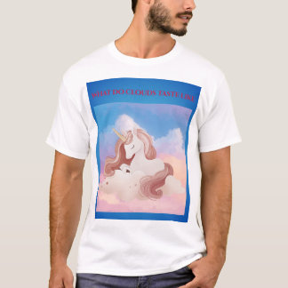 „Wie schmecken Wolken?“ Traumhaftes Einhorn T-Shirt