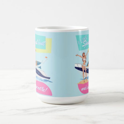 wie Schnellboot Kaffeetasse (Mittel)