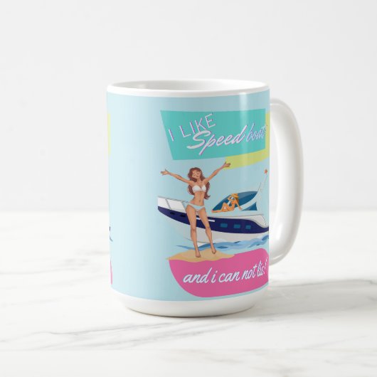 wie Schnellboot Kaffeetasse (VorderseiteRechts)