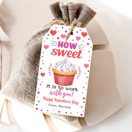 Wie schön es ist, mit Ihnen den Valentinstag zu ar Geschenkanhänger