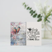 Wie schön ist Ihr Wohnort O LORD Almighty Postkarte (Stehend Vorderseite)