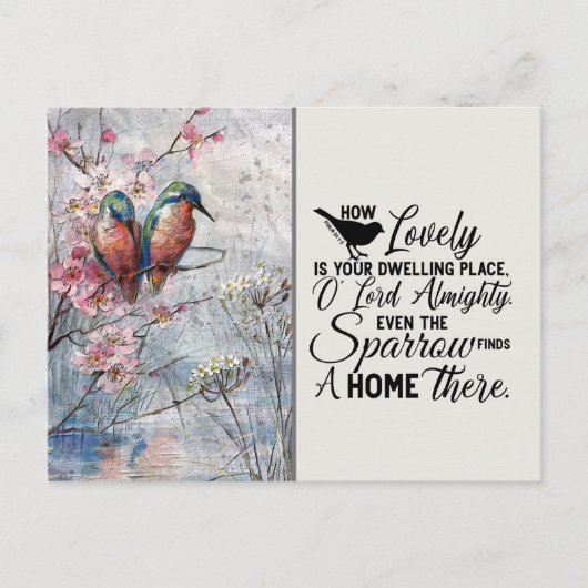 Wie schön ist Ihr Wohnort O LORD Almighty Postkarte (Vorderseite)