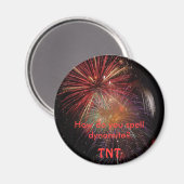 Wie schreibt man Dynamit? Magnet (Vorderseite/Rückseite)