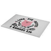 Wie Schweinefleisch Hintern und ich kann nicht leb Schneidebrett (Ecke)