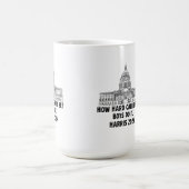 Wie schwer kann es sein? Boys Do it Kamala Harris  Kaffeetasse (Mittel)