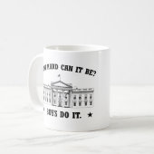 Wie schwer kann es sein? Jungen tun es Kaffeetasse (Vorderseite Links)