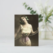 Wie schwer kann man gehen? postkarte (Stehend Vorderseite)