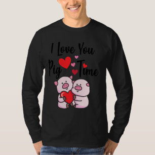 Wie sehr du mich hasst lustige Paare und Spaß L T-Shirt