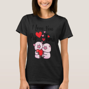 Wie sehr du mich hasst lustige Paare und Spaß L T-Shirt