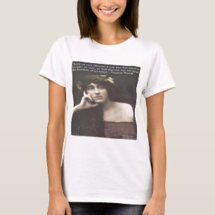 Wie seltsam ist es doch, dass man sagen muss: "Ich T-Shirt