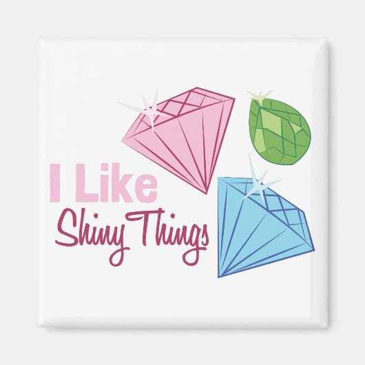 Wie Shiny-Dinge Magnet (Vorne)