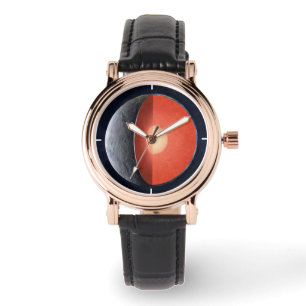 Wie sich ein Felsplanet bildet. Armbanduhr