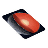 Wie sich ein Felsplanet bildet. Magnet (Rechte Seite)