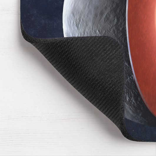 Wie sich ein Felsplanet bildet. Mousepad (Ecke)