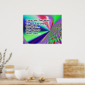 Wie Sie alles bekommen, was Sie gewollt... Poster (Küche)