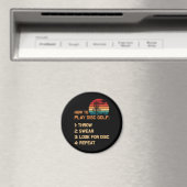 Wie Sie den Golf-Golfspieler auf der Diskette wied Magnet (In Situ (Geschirrspüler))