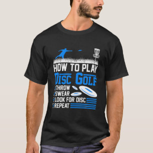 Wie Sie die Disc Golf Funny Disc Golfer Spieler Gr T-Shirt