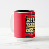 Wie Sie ein Vater-Guide sein können Zweifarbige Tasse (Vorderseite Links)