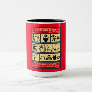 Wie Sie ein Vater-Guide sein können Zweifarbige Tasse