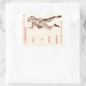 Wie Sie es sich ansehen Rechteckiger Aufkleber (Tasche)