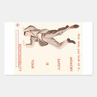 Wie Sie es sich ansehen Rechteckiger Aufkleber