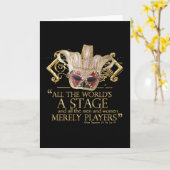 Wie Sie es wollen Bühne Angebot (Gold-Version) Karte (Gelbe Blume)