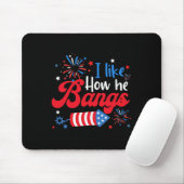 Wie sie Feuerwerke explodiert Funny Couple 4th O Mousepad (Mit Mouse)