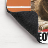 Wie Sie Geld brauchen - Gangsta Cat Mousepad (Ecke)