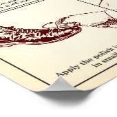 Wie Sie Ihre Schuhe Illustrierten Guide Poster (Ecke)