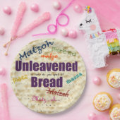 Wie Sie Matzah-Pappteller für Passahfest Pappteller (Party)