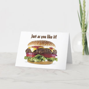 WIE "SIE MÖGEN ES" FÜR IHREN GEBURTSTAG KARTE