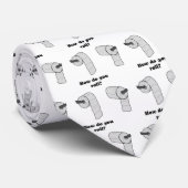 Wie Sie Toilettenpapier rollen Krawatte (Gerollt)