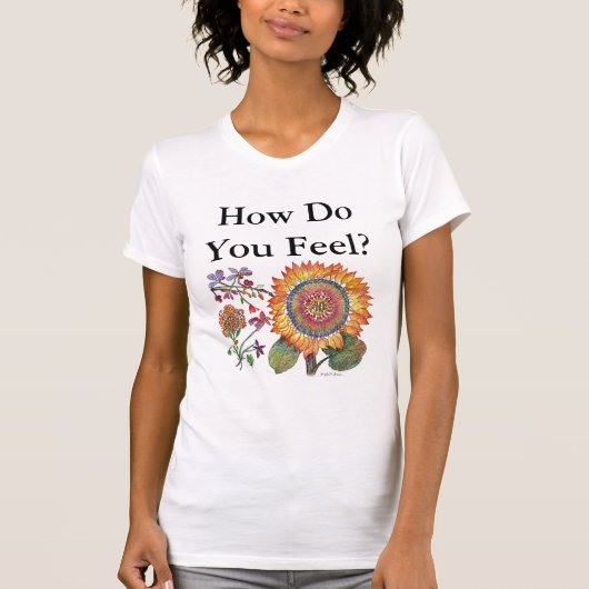 Wie Sie Trainings-Sonnenblume glauben T-Shirt (Vorderseite)