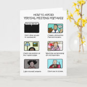 Wie Sie virtuelle Meeting-Fehler online einsetzen Karte (Gelbe Blume)