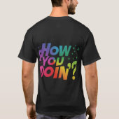 Wie Sie vorgehen T-Shirt (Rückseite)